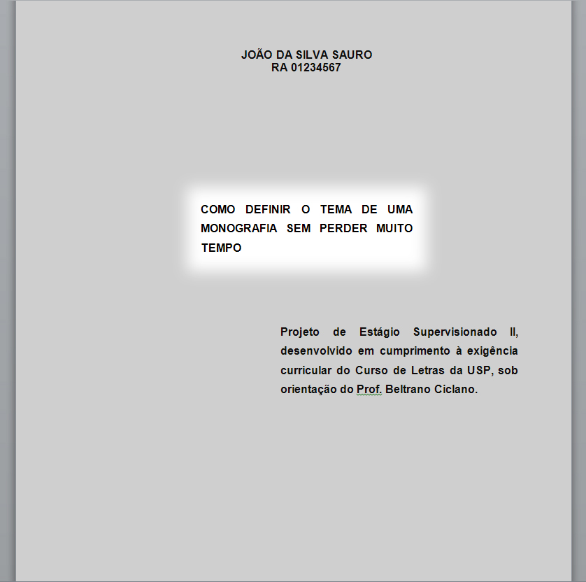 Temas para monografia de administracao