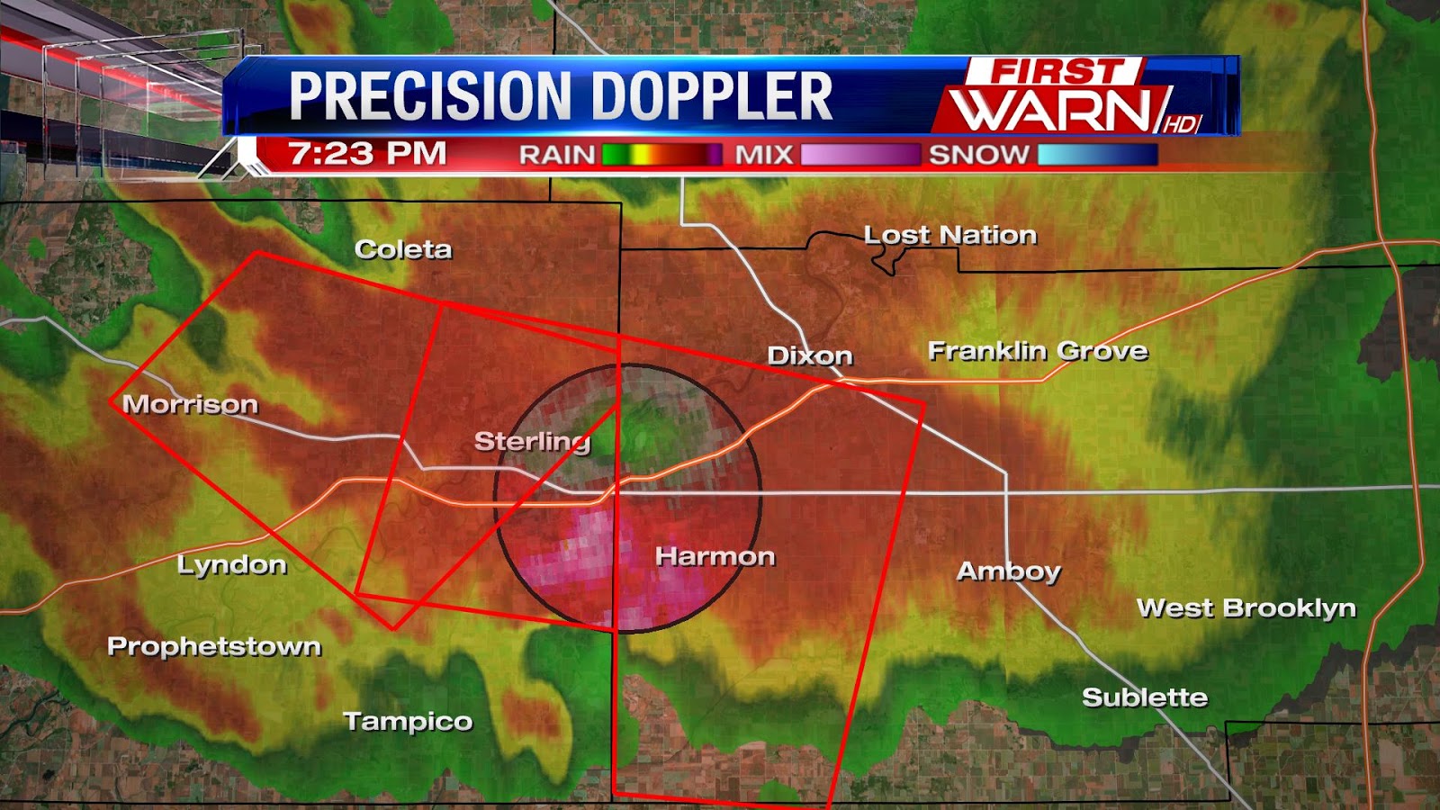 First Warn Weather Team Tornado Warning