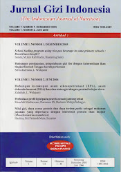 Jurnal Gizi Indonesia