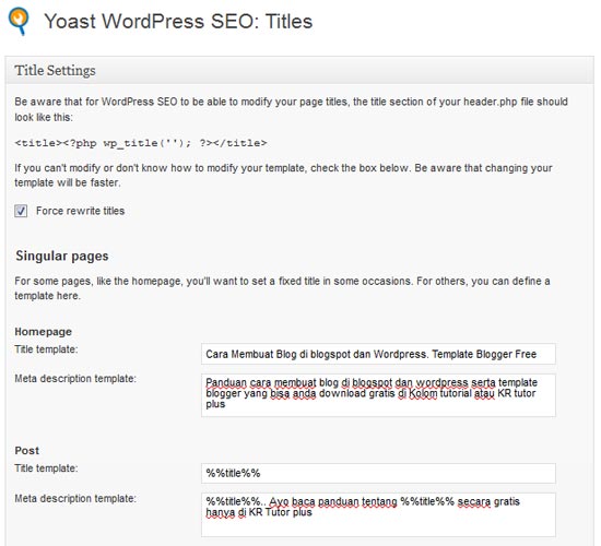 wordpress seo by yoast