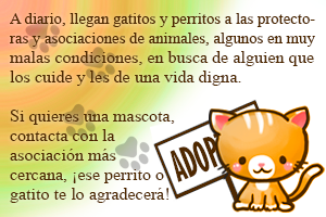 ¡ADOPTA!