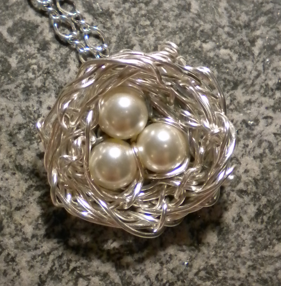 Sherri's Jubilee Bird Nest Necklaces!