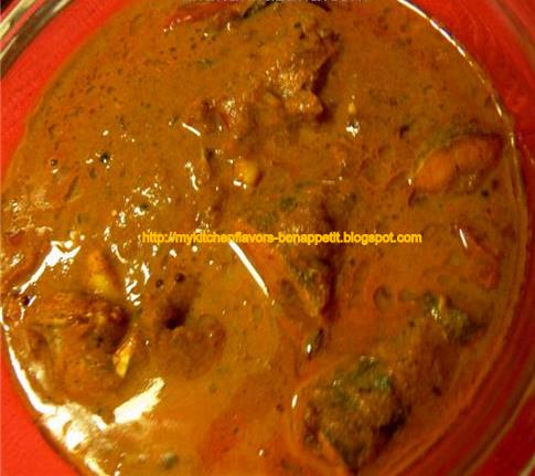 My Kitchen Flavors - Bon Appetit!: Tamil Nadu Fish Curry