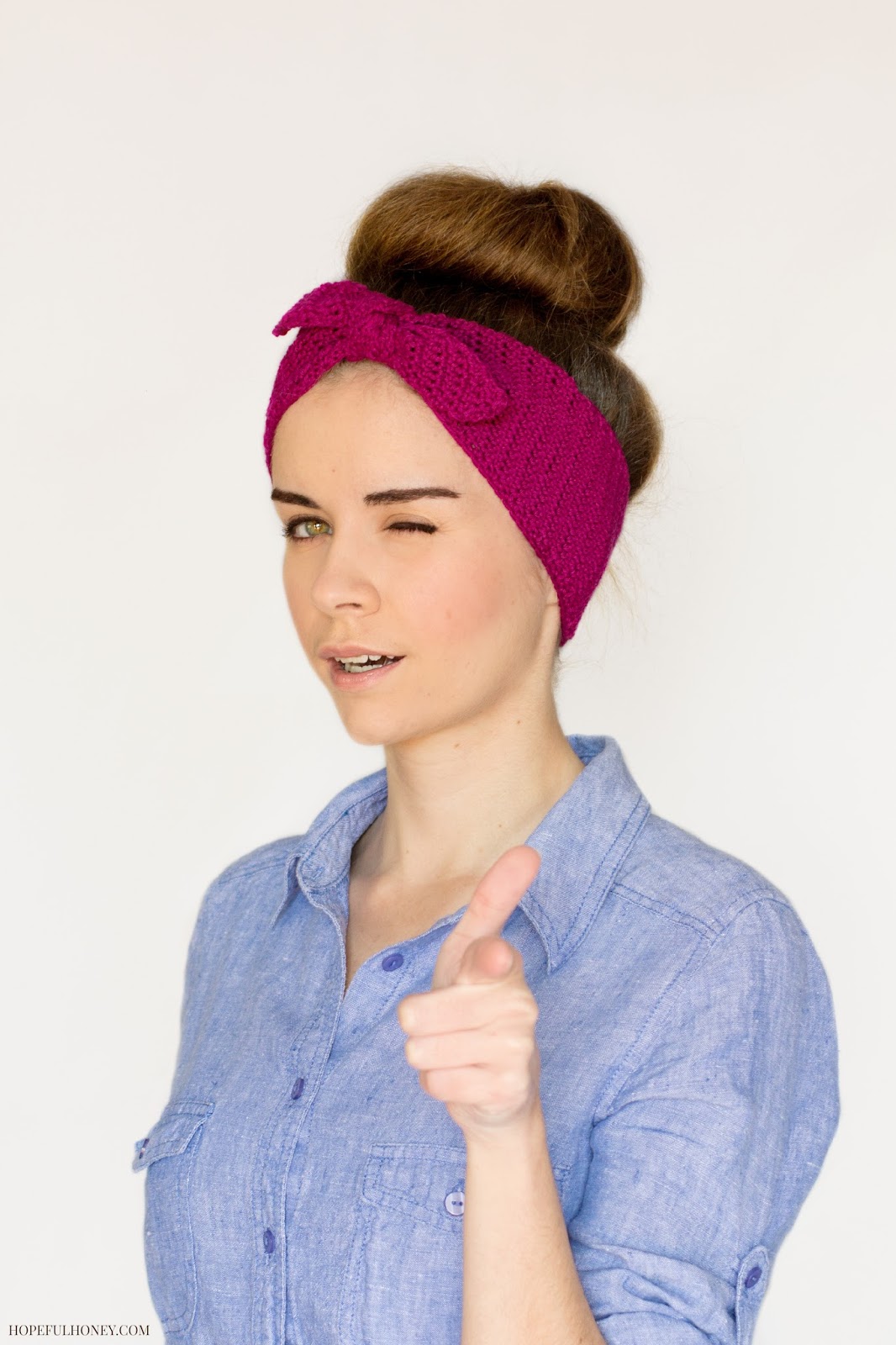 Retro PinUp Headband Interweave