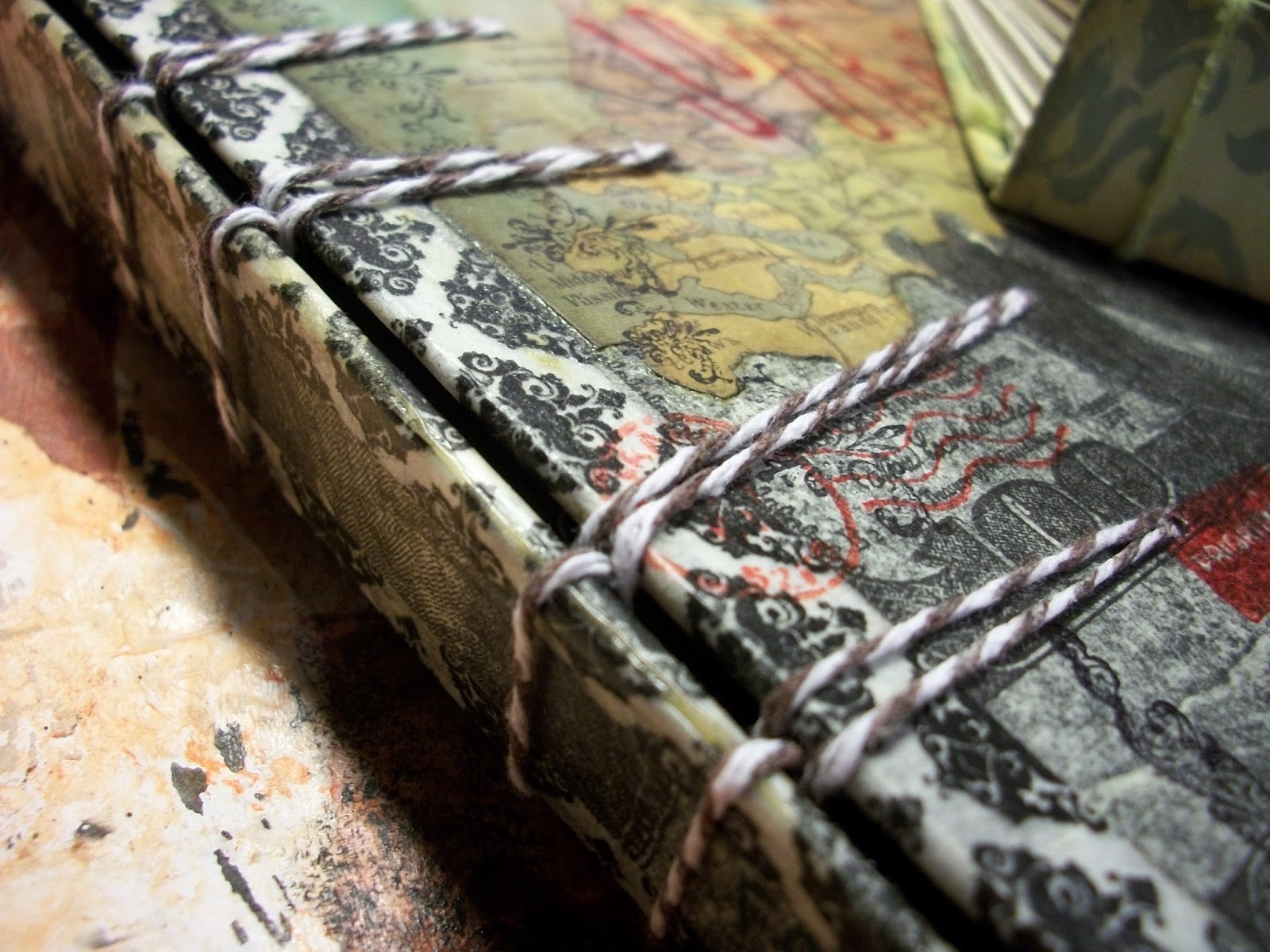 Le Fae's Trinkets Secret Belgian binding tutorial