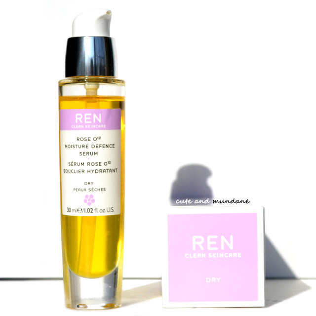 Cute and Mundane REN Rose O12 Moisture Defence Serum review