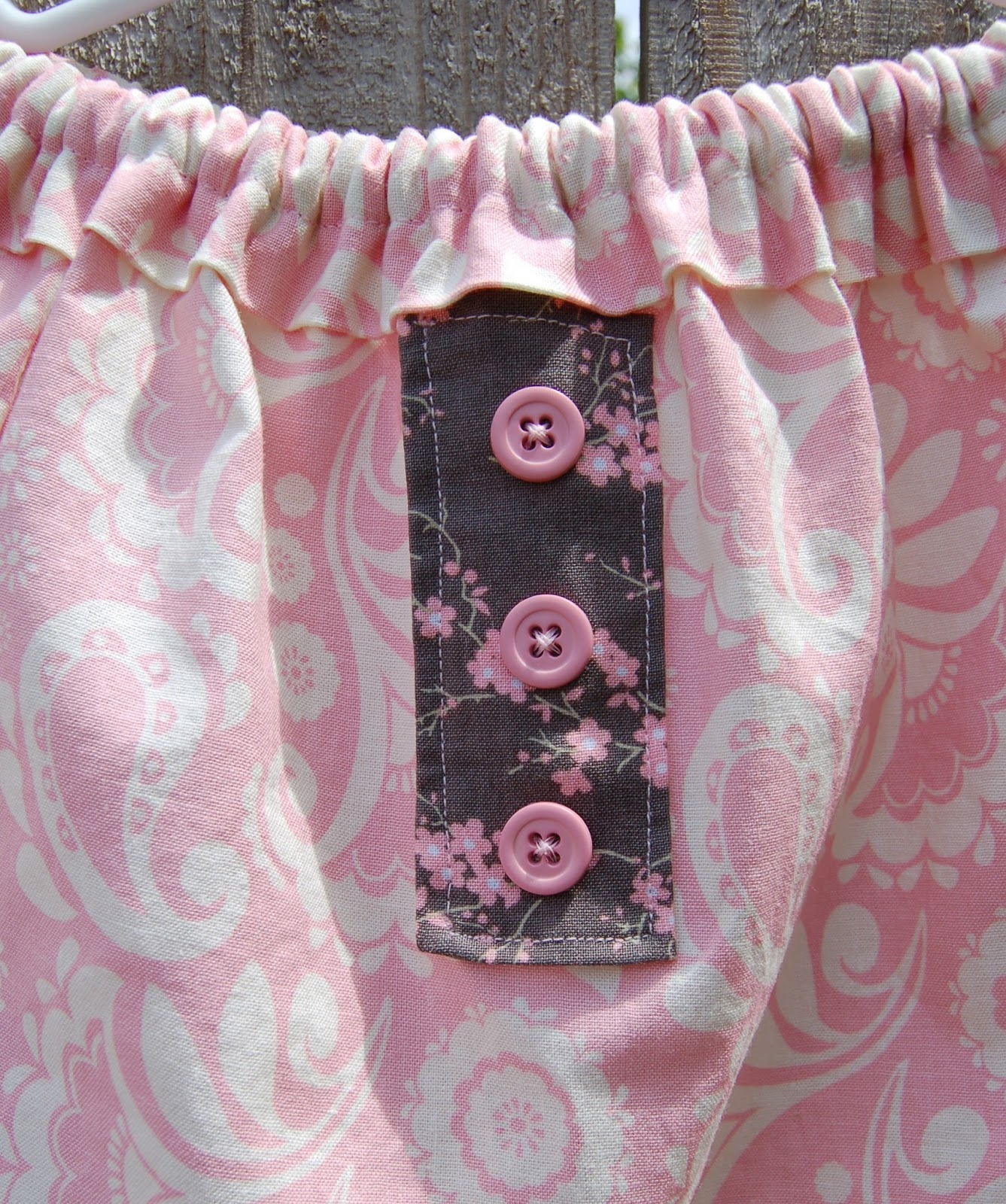 Double Stitching Embellishing Clothing Faux Button Placket Tutorial