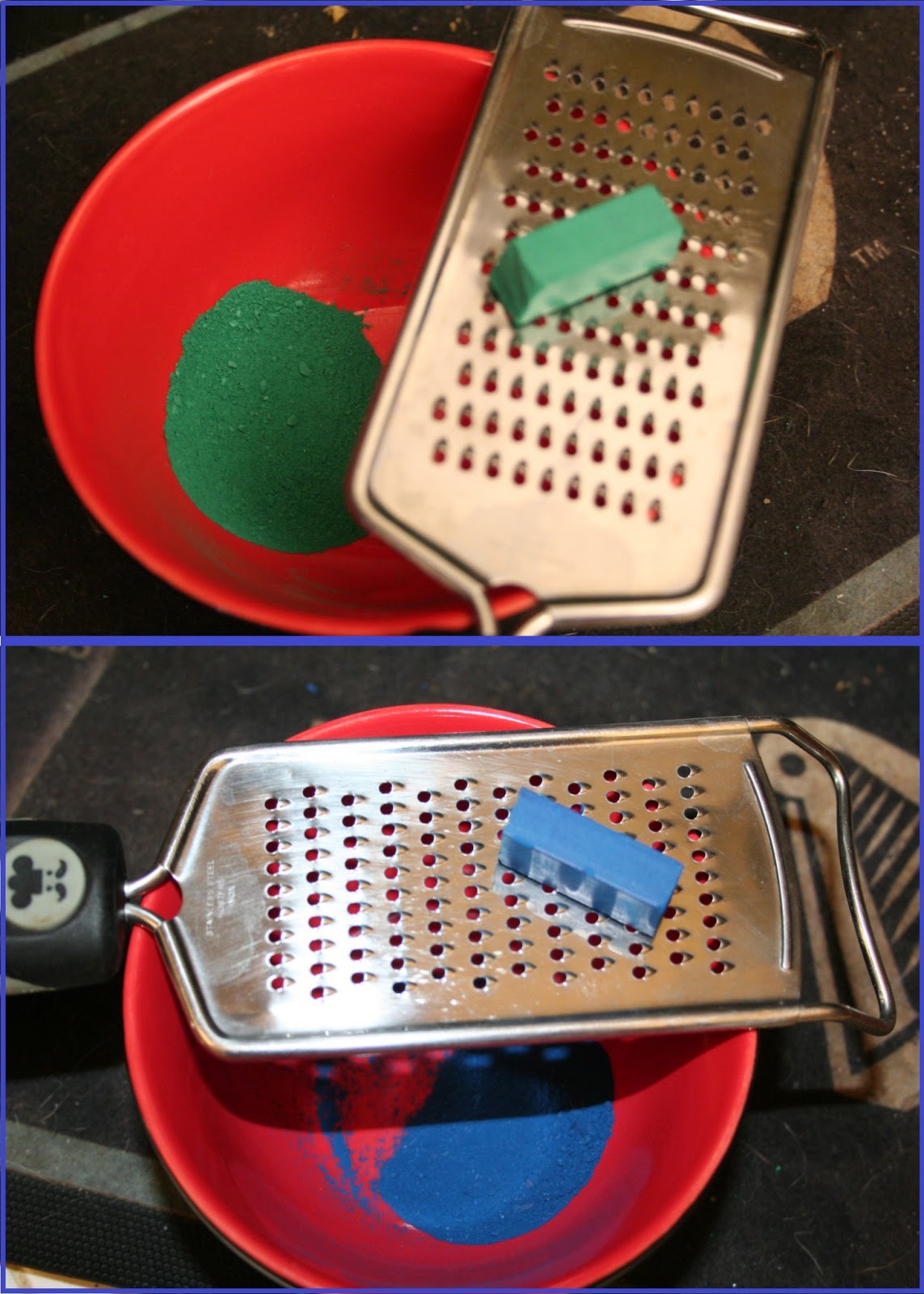 Second Star to the Right “Exploring a World of Color Hair Chalk Tutorial”