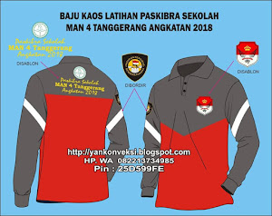 BAJU KAOS LATIHAN PASKIBRA