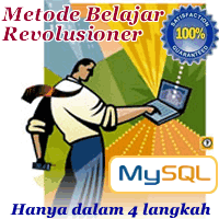 Revolusioner !! 4 langkah mudah bisa PHP dan MySQL