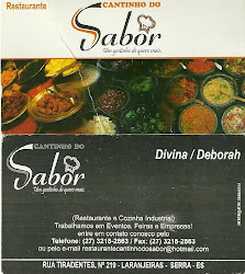 RESTAURANTE CANTINHO DO SABOR, ESTE EU RECOMENDO!!!