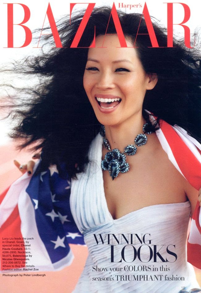 Lucy Liu by Peter Lindbergh for Harper's Bazaar (August 2008) | Ses Rêveries Lucy Liu by Peter Lindbergh for Harper's Bazaar (August 2008) | Ses Rêveries