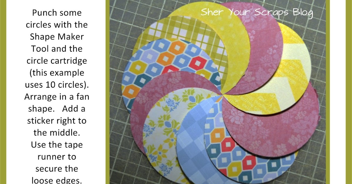 Sher Your Scraps Circle Fans NSD 2013 Tutorial