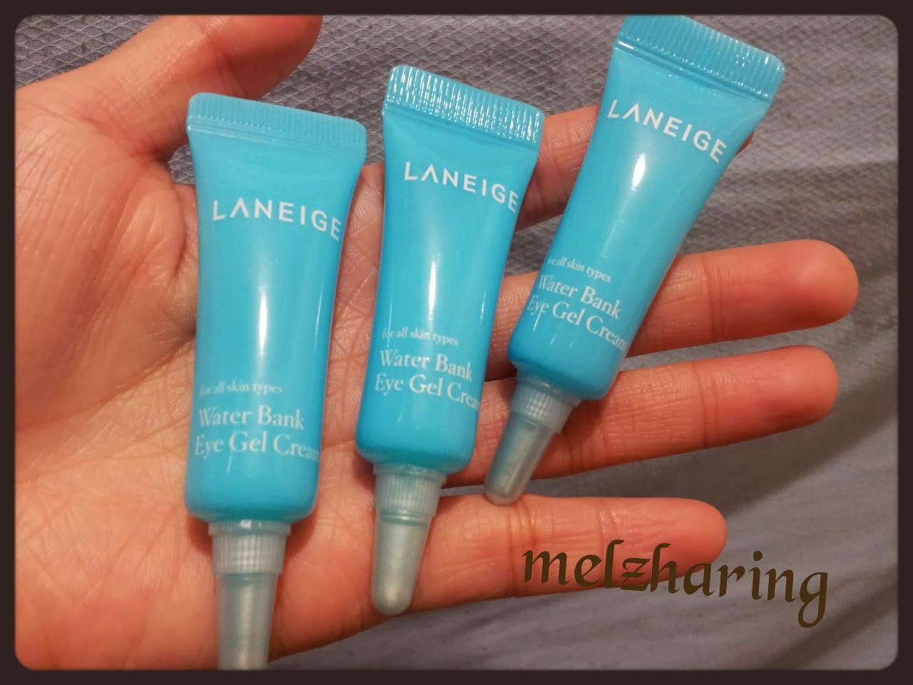 Laneige Water Bank Eye Gel Cream My first Sharing