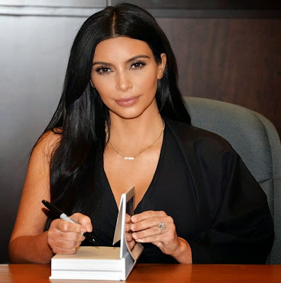 Kim Kardashian book signing funny