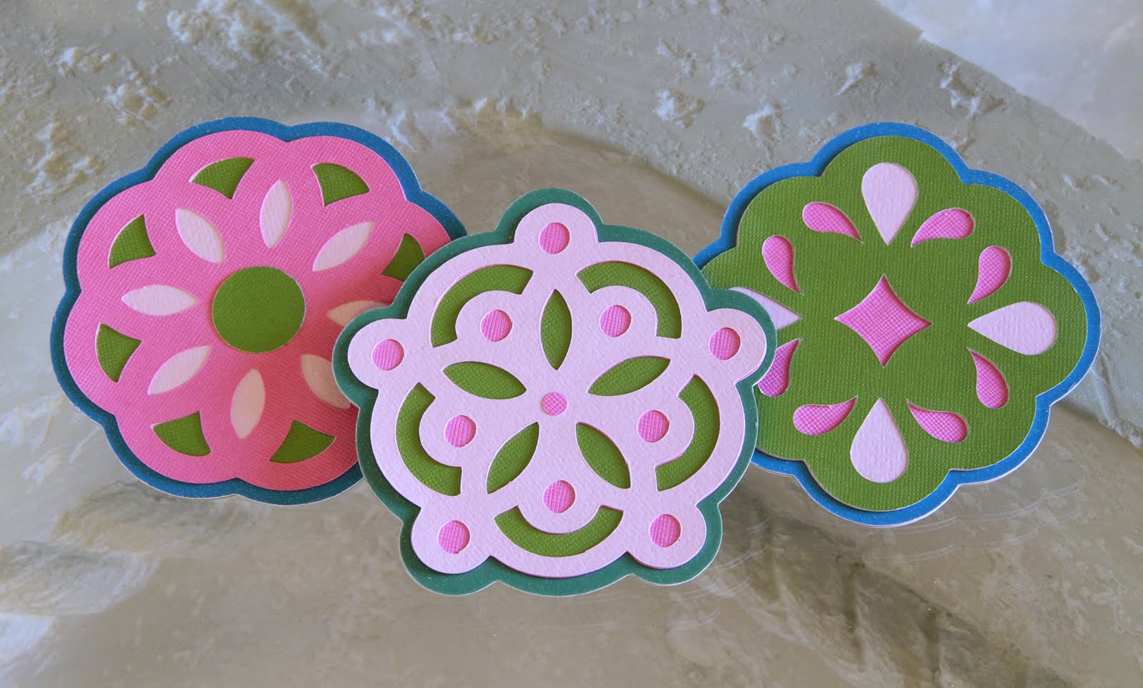 The Paper Boutique: How to Make Coasters Using Chipboard and Card Stock