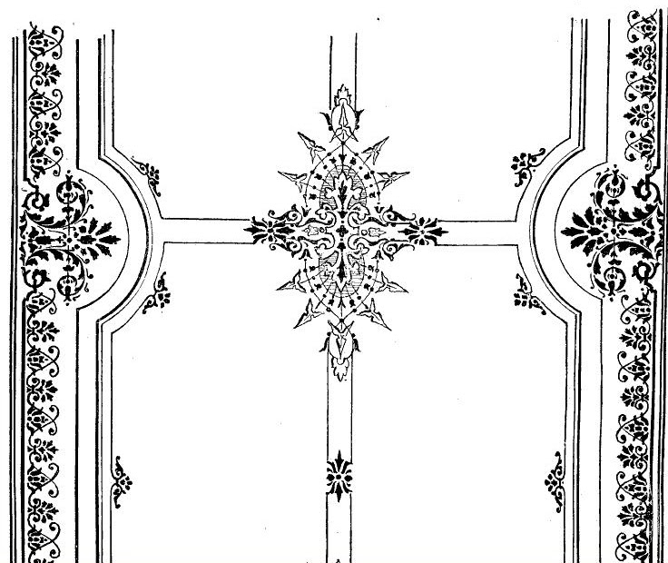 Victorian Antiquities and Design The Artful Interior Stencilling in