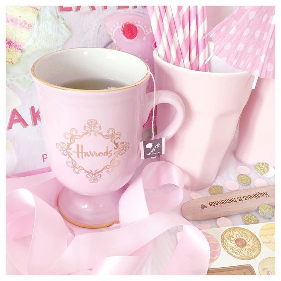 Pink Harrods Mug