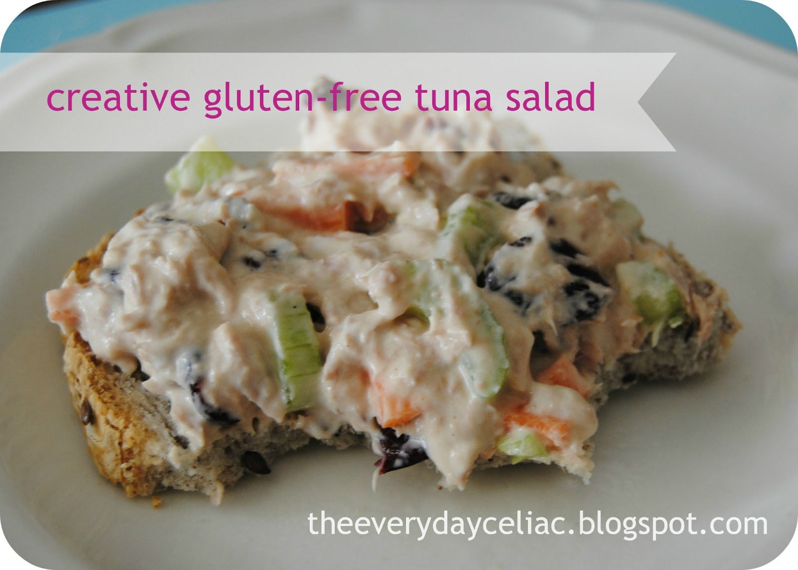 (GF)2 The Everyday Celiac Creative GlutenFree Tuna Salad