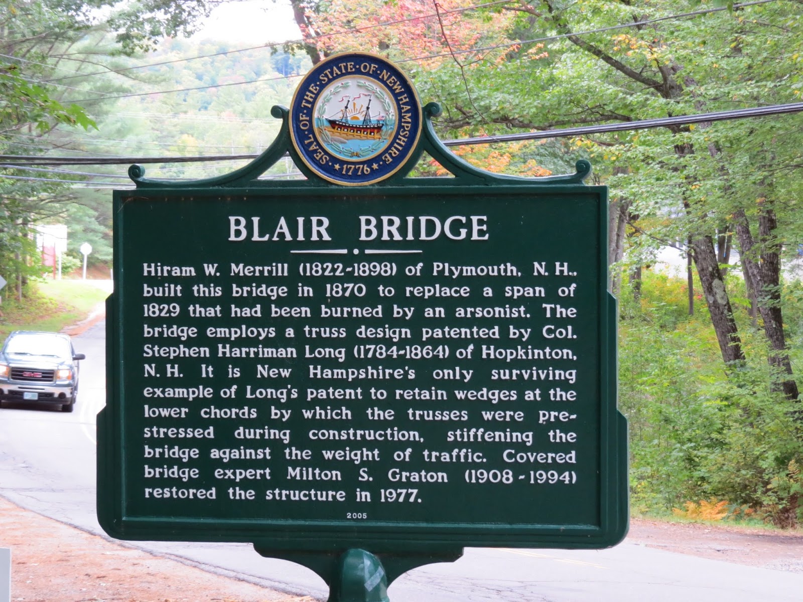 Things With Wings Fall Foliage And Cover Bridges Covered Bridge Restaurant Campton Nh Is Near The Blair Bridge Bridge Restaurant Campton Covered Bridges