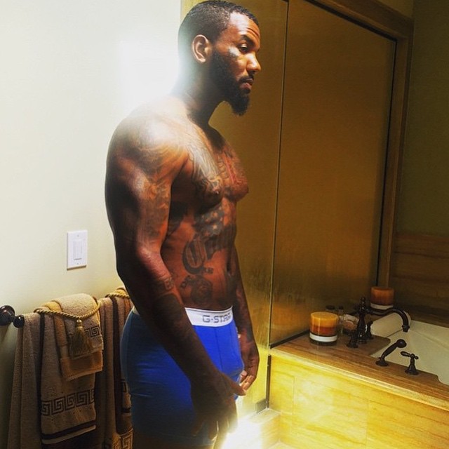 Rapper The Game & his Eggplant Stun in New Photo.