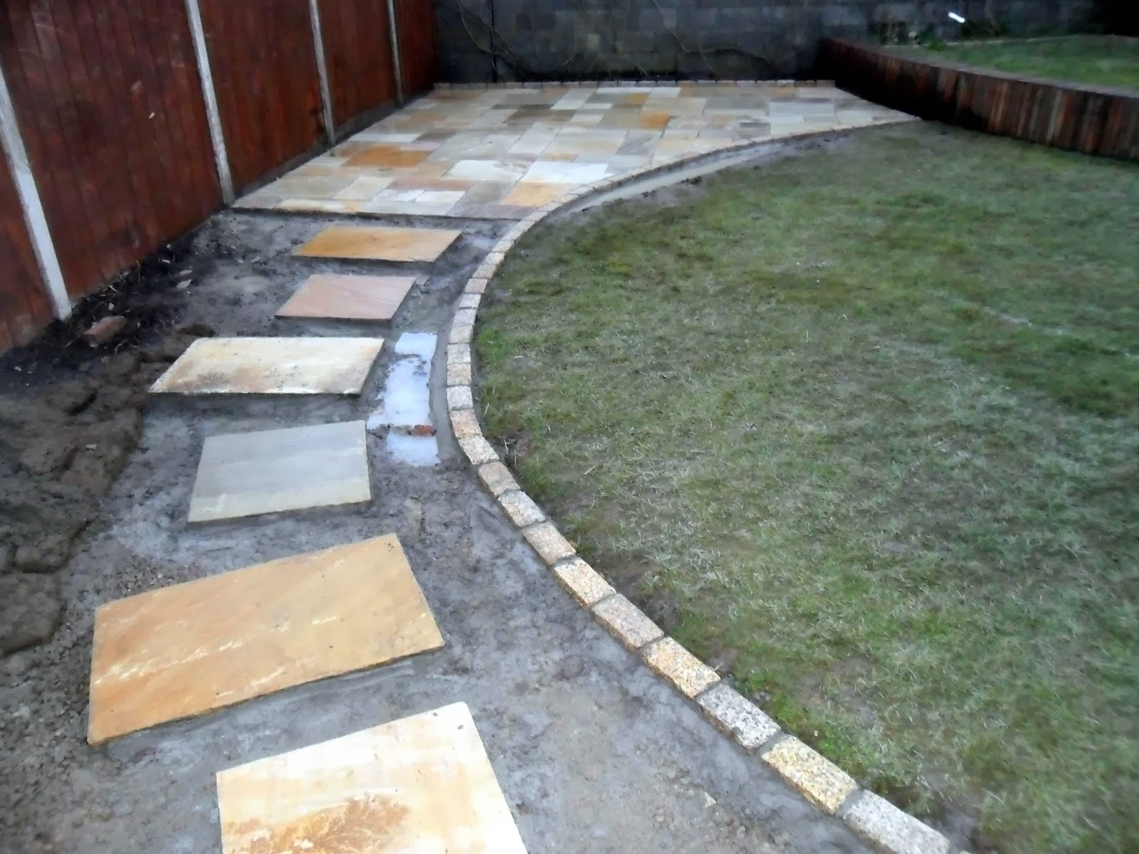 Stepping Stone Patio