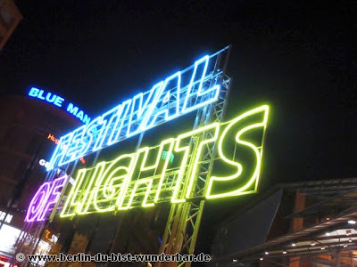 fetival of lights, berlin, illumination, 2012, potsdamerplatz