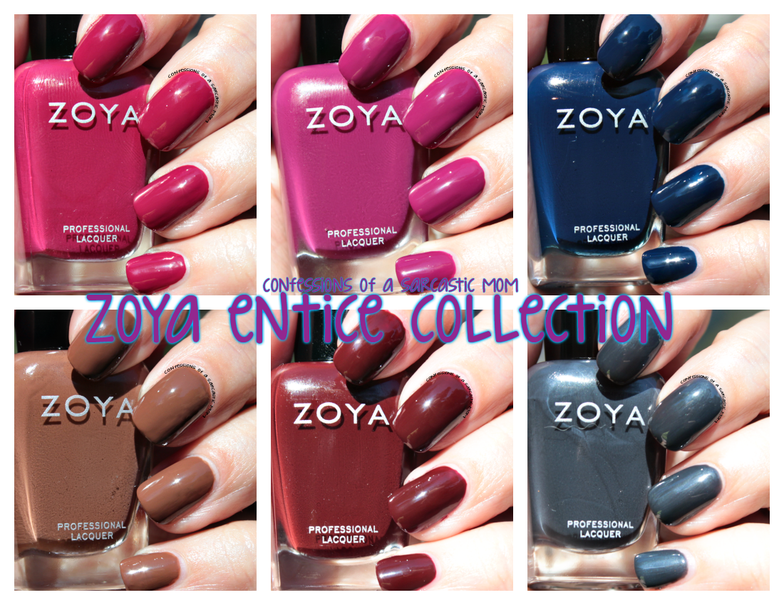 Zoya Entice Nail Polish Swatches