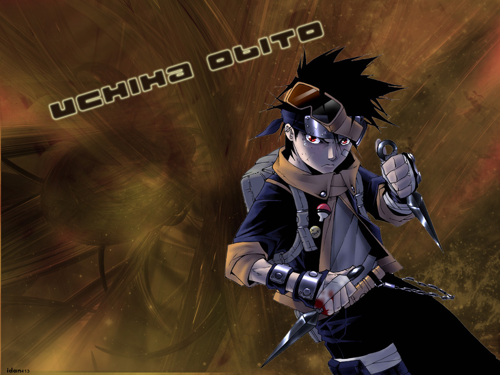 And the last four pictures are wallpapers of single Obito.