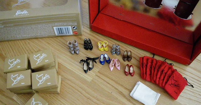 barbie louboutin shoes
