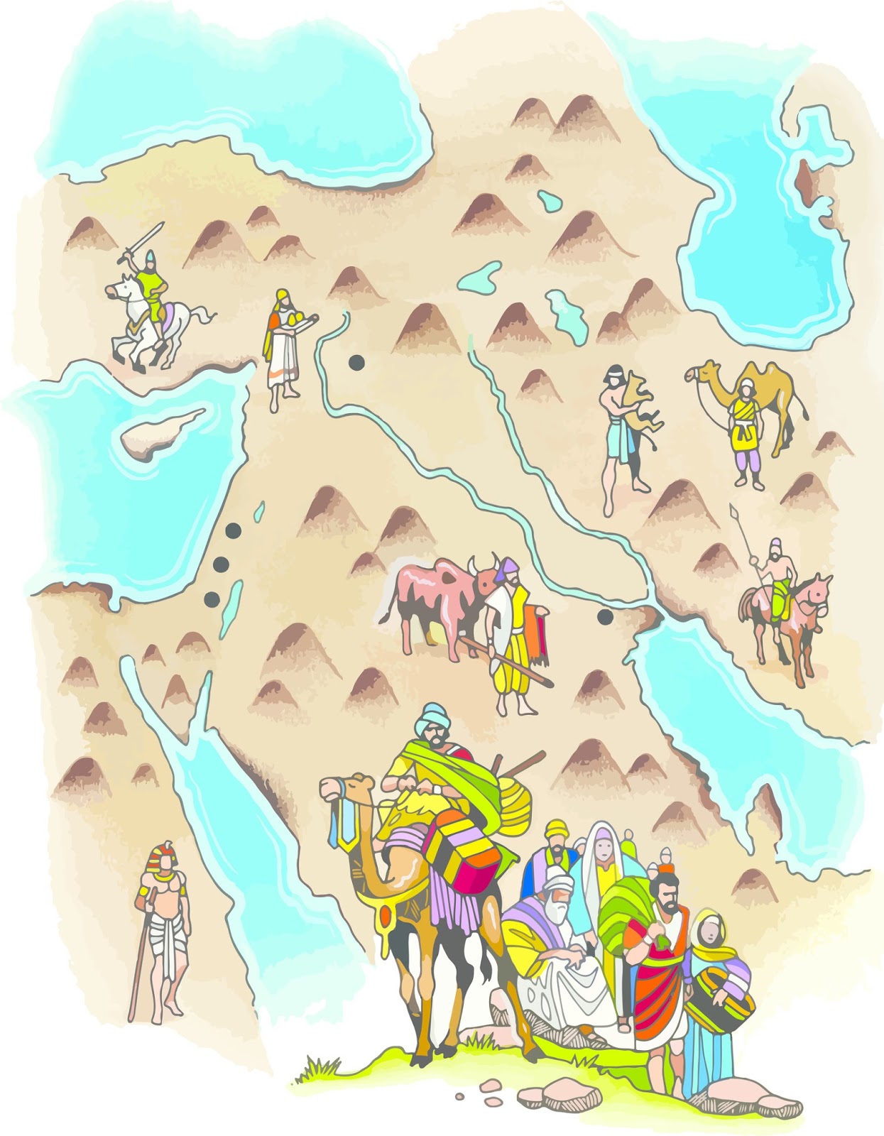 Der Blog von "Gott in Berlin" Abraham und die Frauen