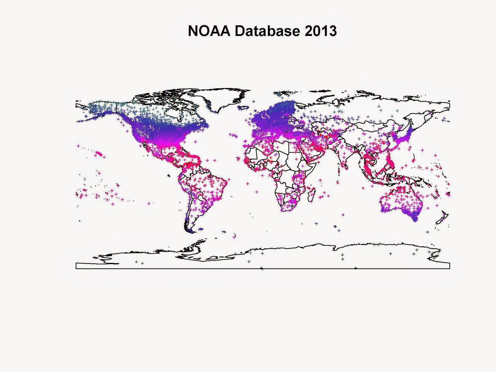 Accessing, cleaning and plotting NOAA Temperature Data