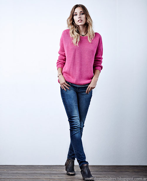 Sweaters invierno 2015 moda mujer Wrangler.