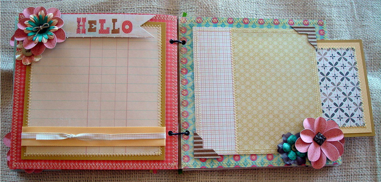 Scrapbooking by Phyllis Premade Paper Bag Scrapbook Album *Together*