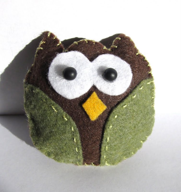 Felt Owl Tutorial My Girlish Whims