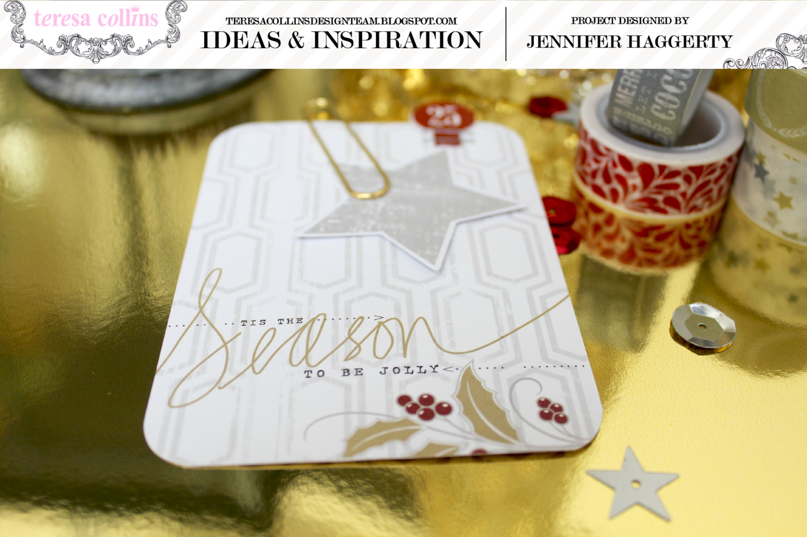 TERESA COLLINS DESIGN TEAM Tinsel & Company Home Decor Frame by Jennifer Haggerty