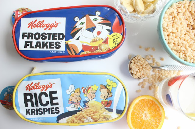 Kellogg's Cereal Make Up Bags
