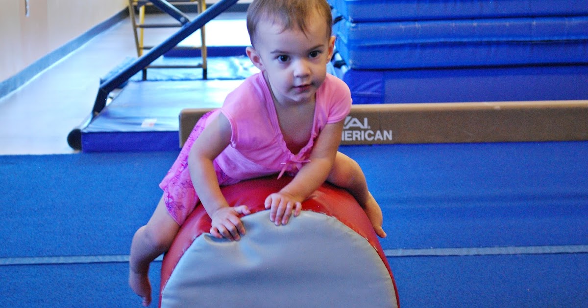 Bean and Bug Bean's 1st Gymnastics class