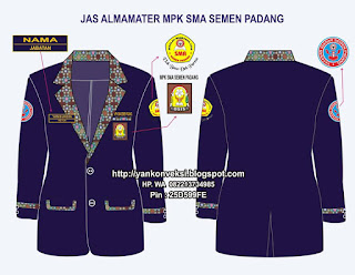 JAKET ALMAMATER MPK SMA SMA SEMEN PADANG