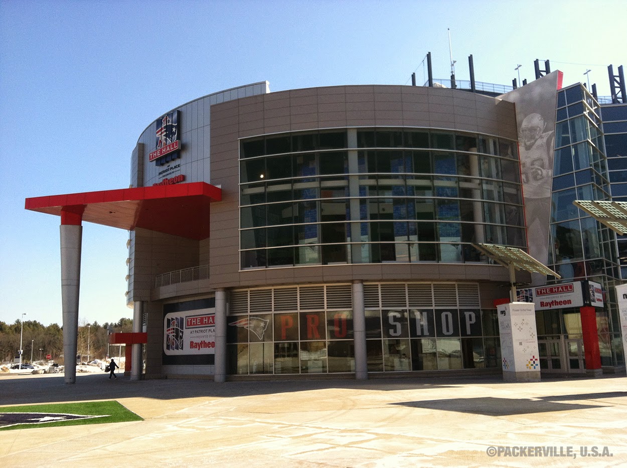 PACKERVILLE, U.S.A. Patriot Place and Lambeau