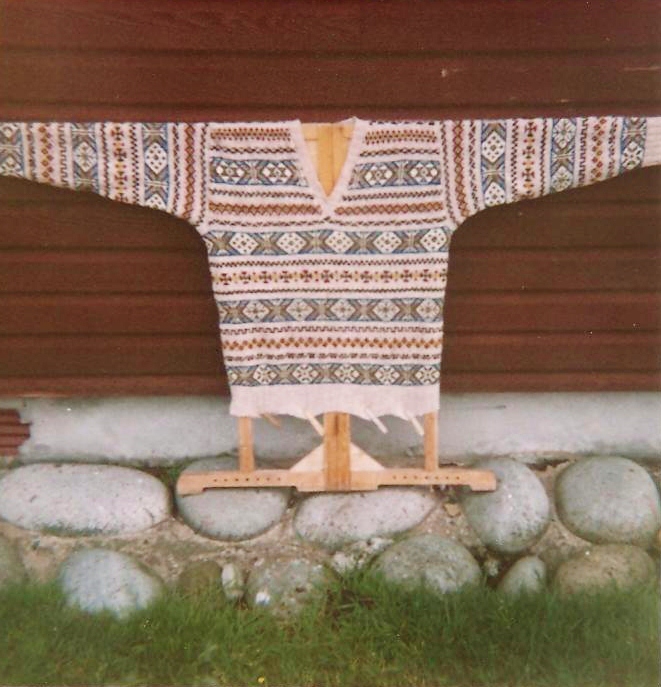 Fair Isle Fair Isle Knitwear Photographed in the 1970's