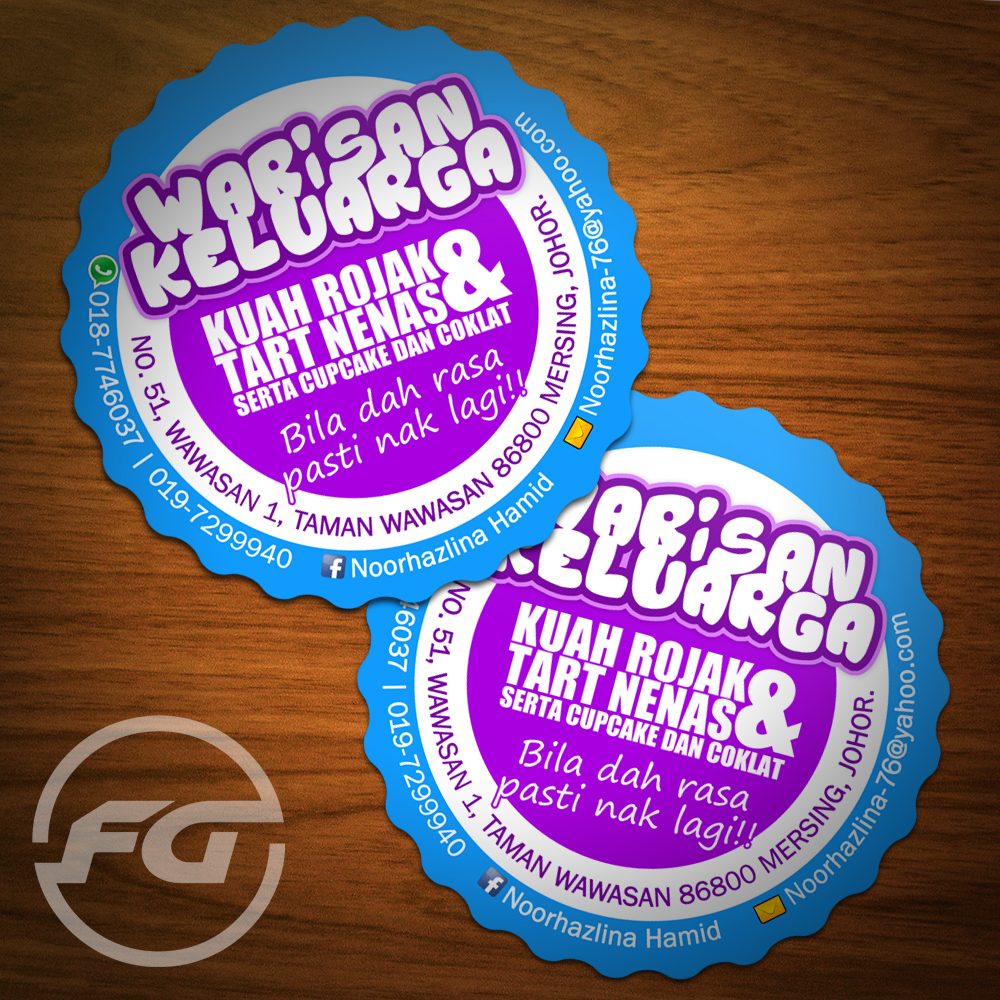 Fizgraphic Design dan Printing Sticker 15