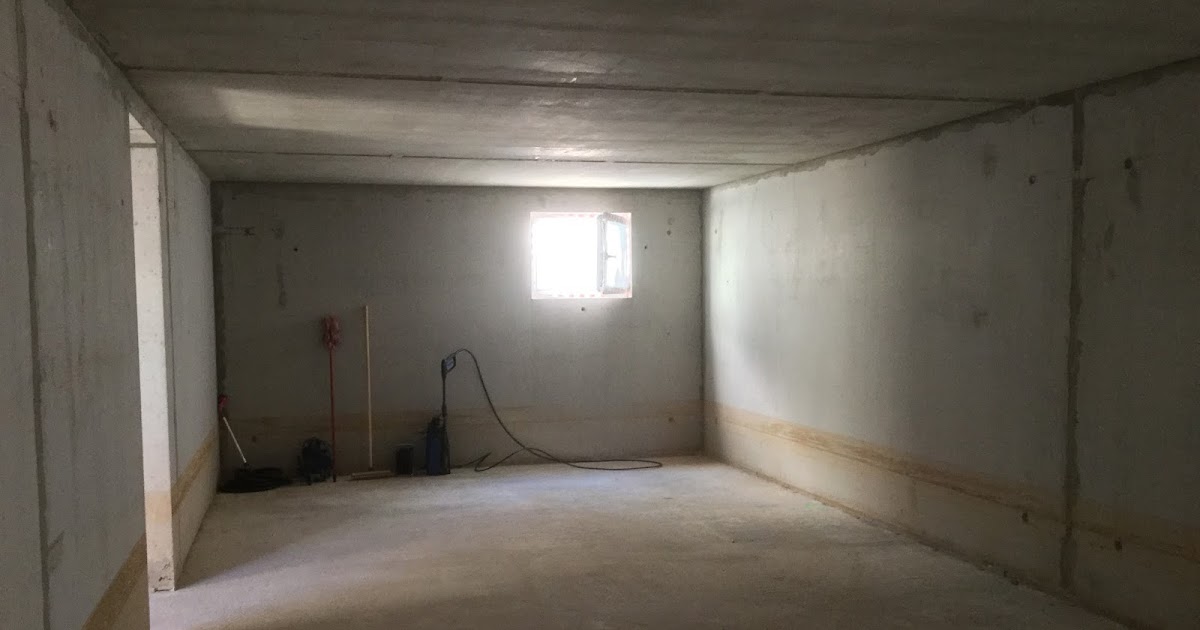 Our German Build mit Allkauf Haus: Ein sauberer und trockener Keller