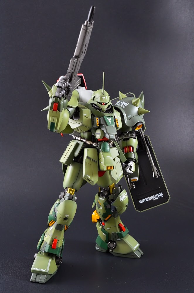Custom Build MG 1/100 Geara Doga "High Mobility Custom" Gundam Kits
