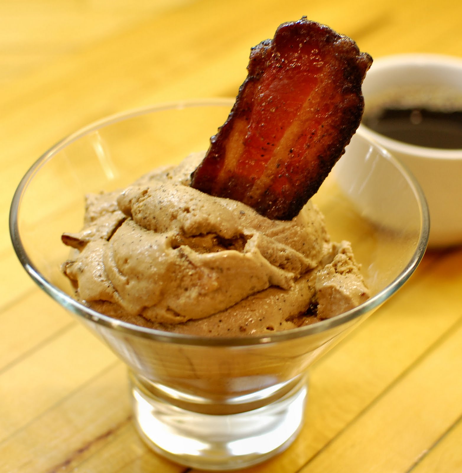 Breakfast for Dessert? Bacon & Coffee Ice Cream!