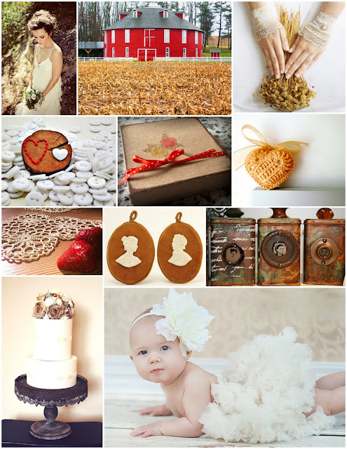 ivory gold and red wedding photos