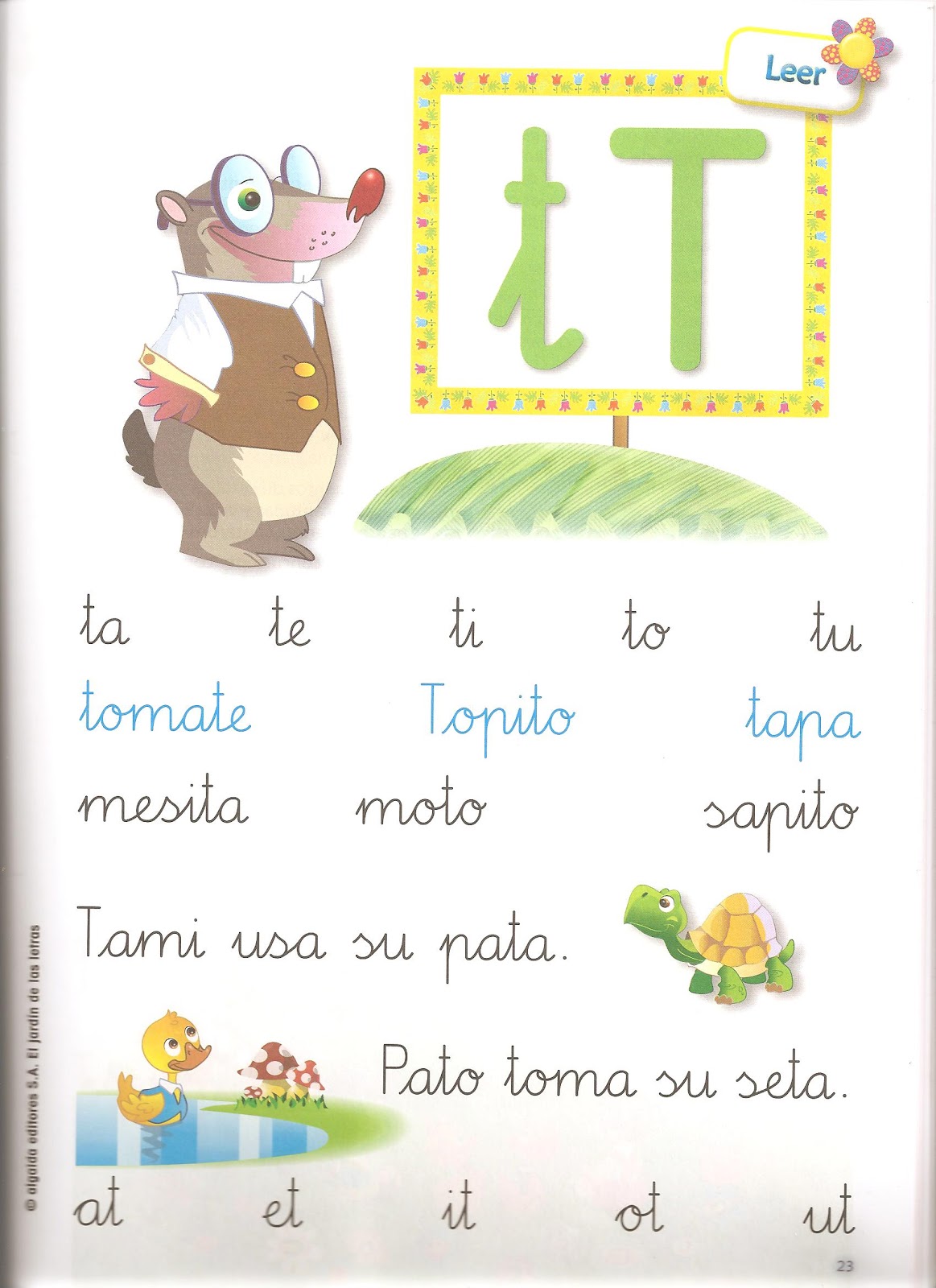 Cole Infantil: EL JARDÍN DE LAS LETRAS