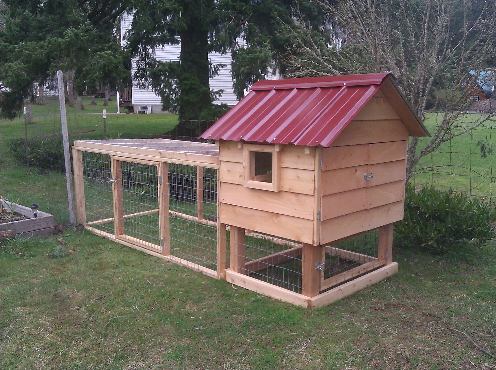 Chicken House Plans How to Build a Chicken Ark