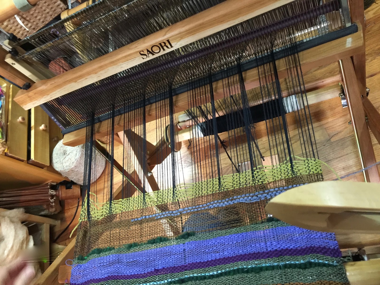 CENTERING WITH FIBER Saori weaving clases mommy and me and freinds sharing