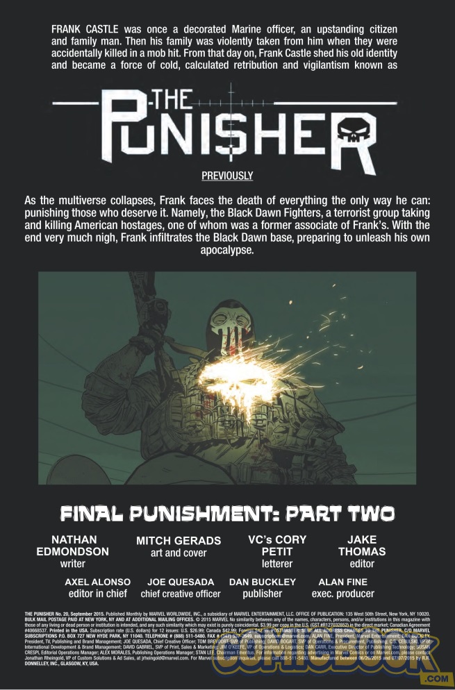 Punisher Central: June 2015